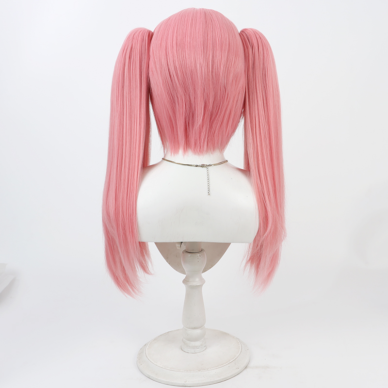 Cosplay Wig Compatible with 白河あかり Character Wig Halloween props Suitable for role-playing Heat Resistant Stylable Multiple Bright Colors Gift for Comic Exhibition Enthusiasts Holiday - Image 3