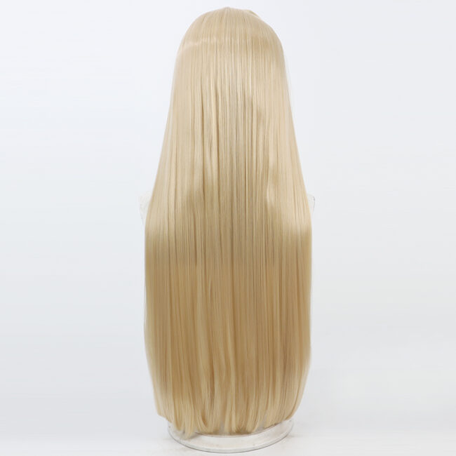 Cosplay Wig Compatible with GODDESS OF VICTORY: NIKKE Tia Character Wig Halloween props Suitable for role-playing Heat Resistant Stylable Multiple Bright Colors Gift for Comic Exhibition Enthusiasts Holiday - Image 3