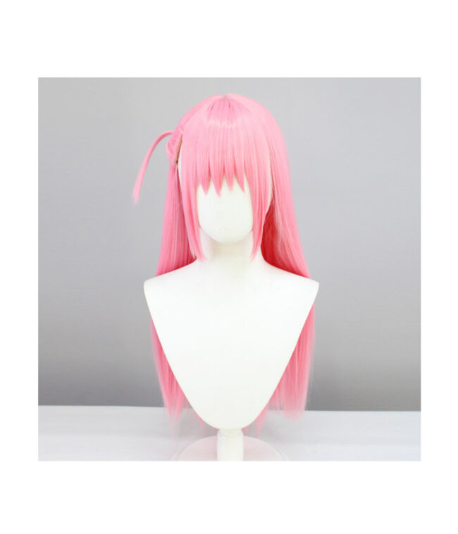 Cosplay Wig Compatible with Bocchi the rock Gotō Hitori Character Wig Halloween props Suitable for role-playing Heat Resistant Stylable Multiple Bright Colors Gift for Comic Exhibition Enthusiasts Holiday