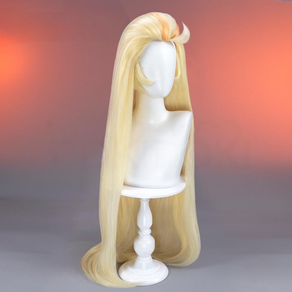 Cosplay Wig Compatible with Hazbin Hotel Lilith Popular anime and game characters Wig Halloween props Suitable for role-playing Heat Resistant Stylable Multiple Bright Colors Gift for Comic Exhibition Enthusiasts Holiday - Image 3