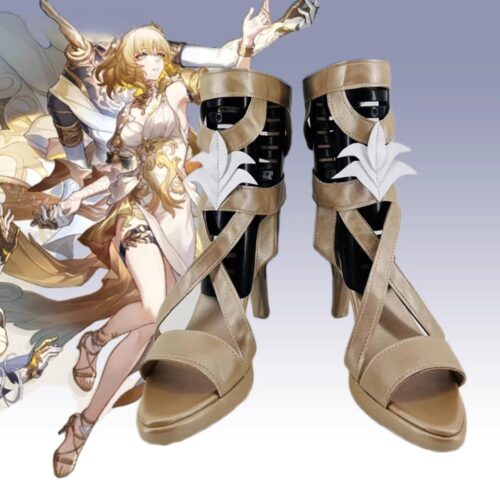 Cosplay Colorful Shoes Compatible with Honkai: Star Rail Aglaea Anime and Games Gift for Role Playing Enthusiasts Comic Exhibitions Parties Photography Costumes Graduation Season Dress Up