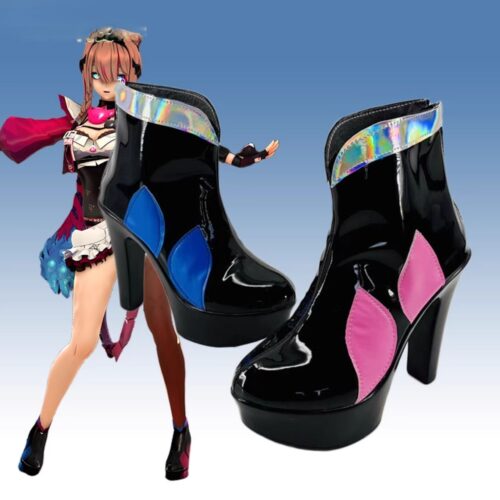 Cosplay Colorful Shoes Compatible with Honkai Impact 3rd Pardofelis Anime and Games Gift for Role Playing Enthusiasts Comic Exhibitions Parties Photography Costumes Graduation Season Dress Up