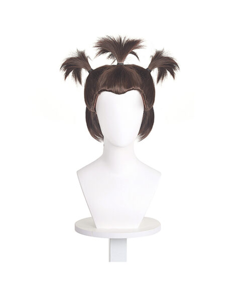 Cosplay Wig Compatible with Ne Zha Shen Xiaobao Character Wig Halloween props Suitable for role-playing Heat Resistant Stylable Multiple Bright Colors Gift for Comic Exhibition Enthusiasts Holiday