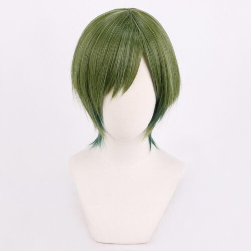 Cosplay Wig Compatible with A3! Rurikawa Yuki Character Wig Halloween props Suitable for role-playing Heat Resistant Stylable Multiple Bright Colors Gift for Comic Exhibition Enthusiasts Holiday