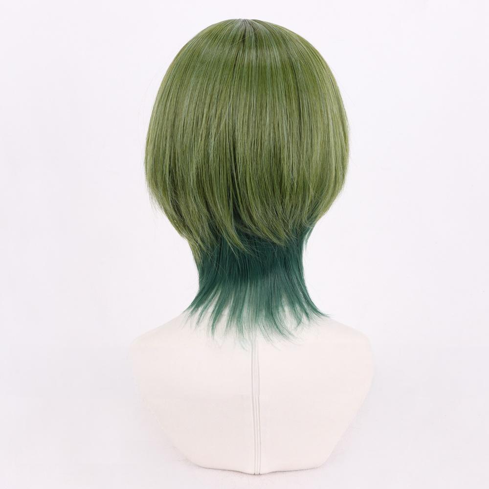 Cosplay Wig Compatible with A3! Rurikawa Yuki Character Wig Halloween props Suitable for role-playing Heat Resistant Stylable Multiple Bright Colors Gift for Comic Exhibition Enthusiasts Holiday - Image 4