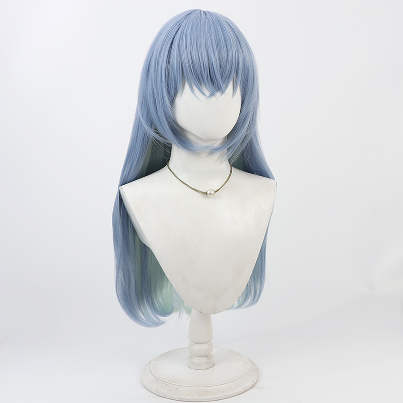 Cosplay Wig Compatible with THE IDOLM@STER SHINY COLORS Suzuki Hana Character Wig Halloween props Suitable for role-playing Heat Resistant Stylable Multiple Bright Colors Gift for Comic Exhibition Enthusiasts Holiday - Image 4