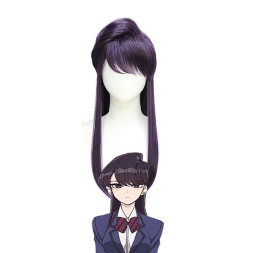 Cosplay Wig Compatible with 古見さんは、コミュ症です Osana Najimi Character Wig Halloween props Suitable for role-playing Heat Resistant Stylable Multiple Bright Colors Gift for Comic Exhibition Enthusiasts Holiday