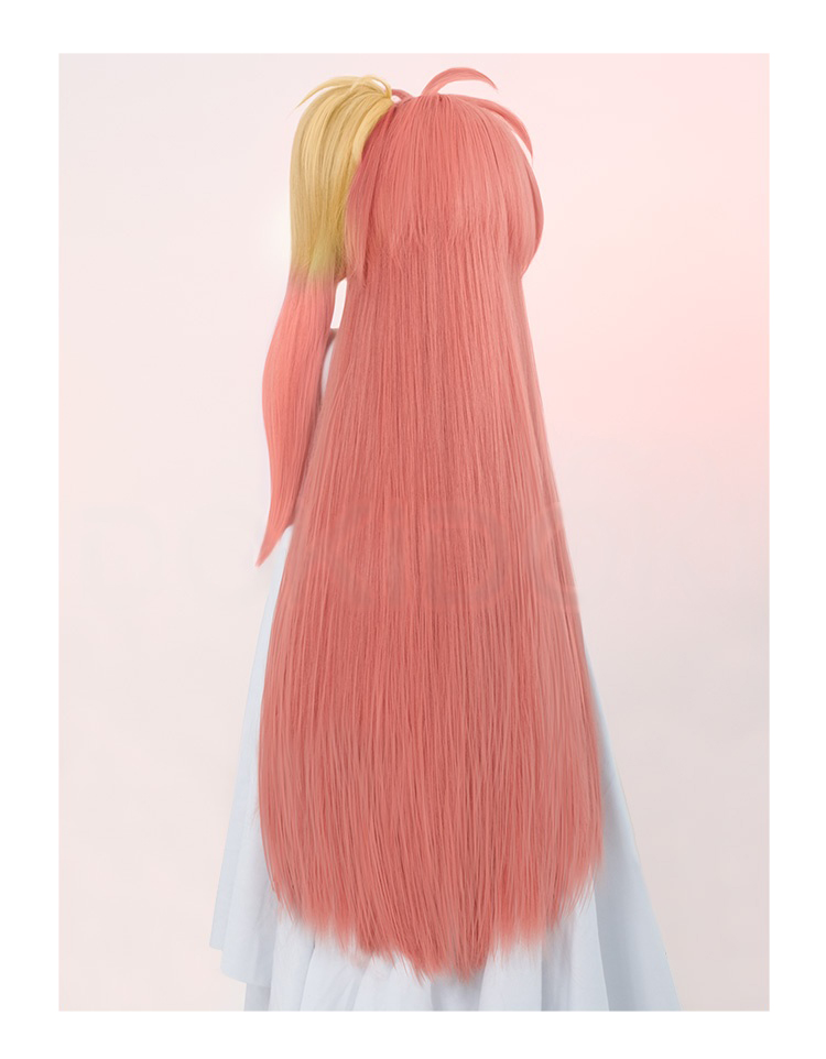 Cosplay Wig Compatible with Hazbin Hotel Cherry Bomb Popular anime and game characters Wig Halloween props Suitable for role-playing Heat Resistant Stylable Multiple Bright Colors Gift for Comic Exhibition Enthusiasts Holiday - Image 4
