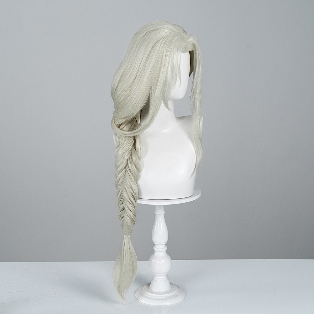 Cosplay Wig Compatible with Dark Souls Fire Keeper Character Wig Halloween props Suitable for role-playing Heat Resistant Stylable Multiple Bright Colors Gift for Comic Exhibition Enthusiasts Holiday - Image 2