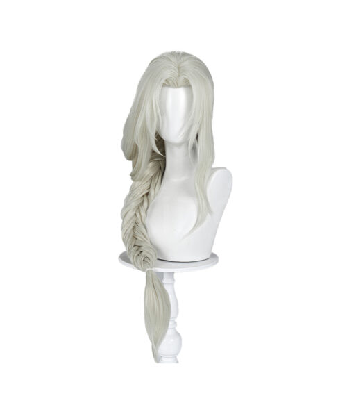 Cosplay Wig Compatible with Dark Souls Fire Keeper Character Wig Halloween props Suitable for role-playing Heat Resistant Stylable Multiple Bright Colors Gift for Comic Exhibition Enthusiasts Holiday