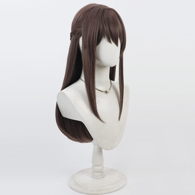 Cosplay Wig Compatible with HEAVEN BURNS RED Ōshima Ichiko Character Wig Halloween props Suitable for role-playing Heat Resistant Stylable Multiple Bright Colors Gift for Comic Exhibition Enthusiasts Holiday - Image 3