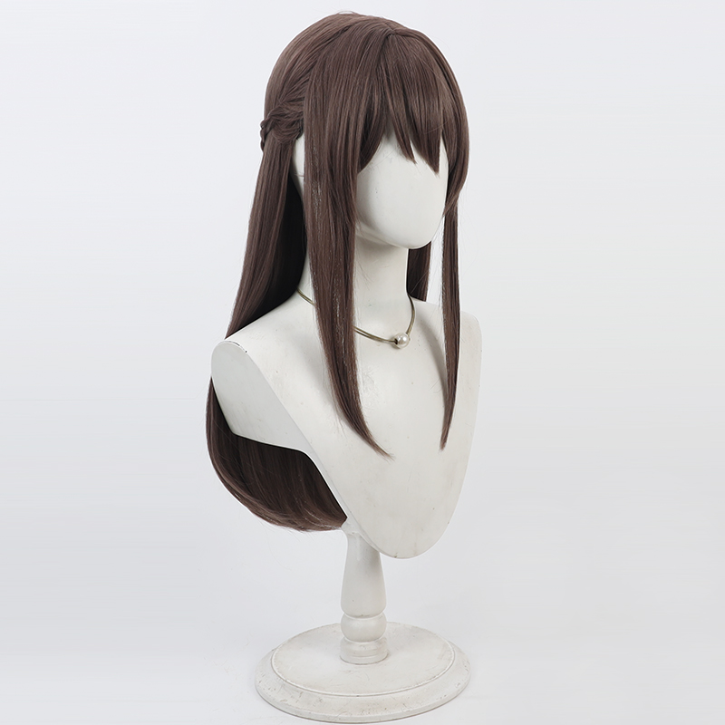 Cosplay Wig Compatible with HEAVEN BURNS RED Ōshima Ichiko Character Wig Halloween props Suitable for role-playing Heat Resistant Stylable Multiple Bright Colors Gift for Comic Exhibition Enthusiasts Holiday - Image 3