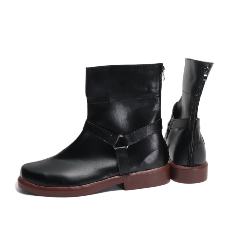 Cosplay Colorful Shoes Compatible with FULLMETAL ALCHEMIST Edward Elric Anime and Games Gift for Role Playing Enthusiasts Comic Exhibitions Parties Photography Costumes Graduation Season Dress Up - Image 2