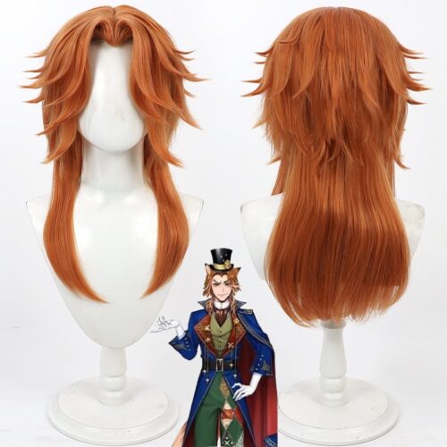 Cosplay Wig Compatible with Twisted-Wonderland Fellow Honest Character Wig Halloween props Suitable for role-playing Heat Resistant Stylable Multiple Bright Colors Gift for Comic Exhibition Enthusiasts Holiday
