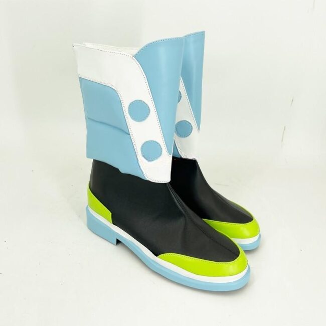 Cosplay Colorful Shoes Compatible with DRAMAtical Murder Serakaki Aoba Anime and Games Gift for Role Playing Enthusiasts Comic Exhibitions Parties Photography Costumes Graduation Season Dress Up - Image 4