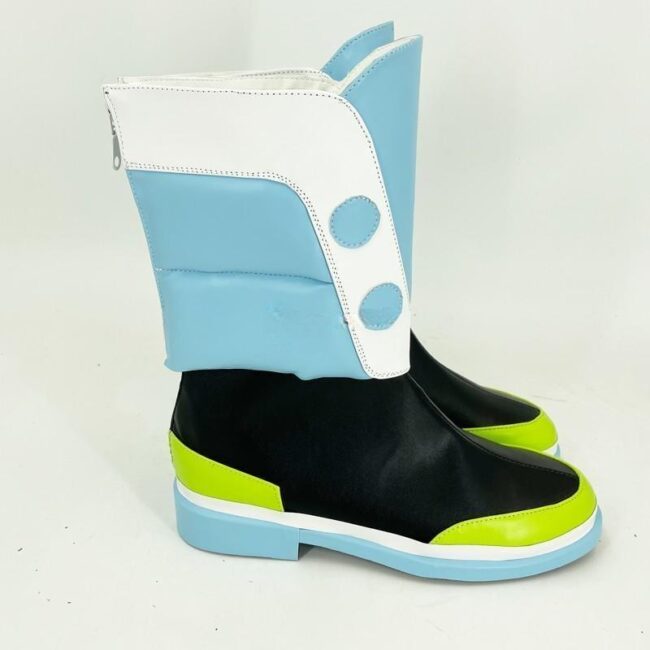 Cosplay Colorful Shoes Compatible with DRAMAtical Murder Serakaki Aoba Anime and Games Gift for Role Playing Enthusiasts Comic Exhibitions Parties Photography Costumes Graduation Season Dress Up - Image 2