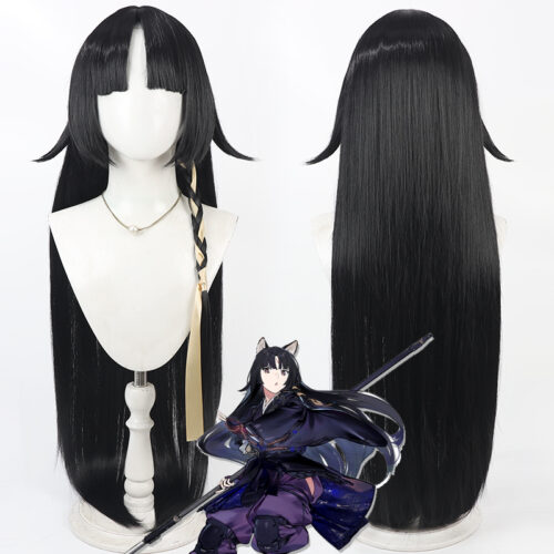 Cosplay Wig Compatible with Arknights Saga Character Wig Halloween props Suitable for role-playing Heat Resistant Stylable Multiple Bright Colors Gift for Comic Exhibition Enthusiasts Holiday