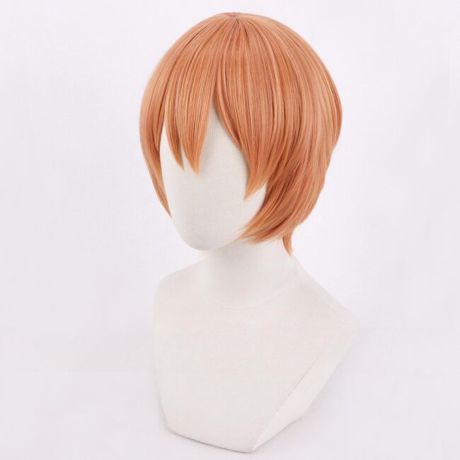 Cosplay Wig Compatible with LoveLive! Hoshizora Rin Character Wig Halloween props Suitable for role-playing Heat Resistant Stylable Multiple Bright Colors Gift for Comic Exhibition Enthusiasts Holiday - Image 4