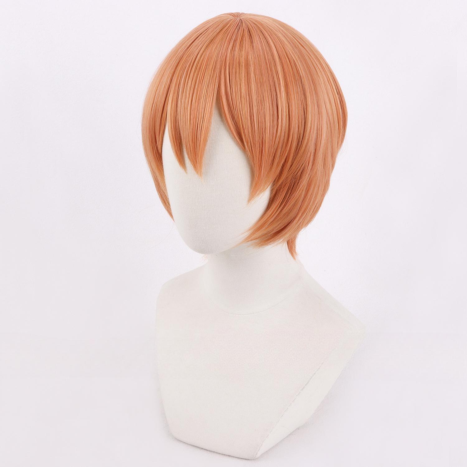 Cosplay Wig Compatible with LoveLive! Hoshizora Rin Character Wig Halloween props Suitable for role-playing Heat Resistant Stylable Multiple Bright Colors Gift for Comic Exhibition Enthusiasts Holiday - Image 4