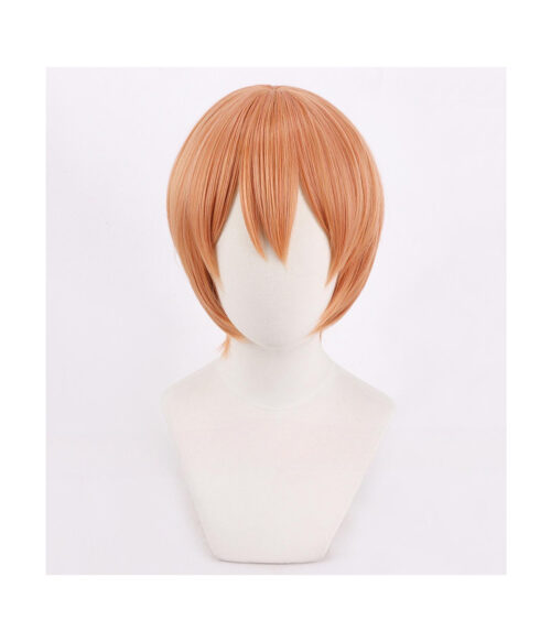Cosplay Wig Compatible with LoveLive! Hoshizora Rin Character Wig Halloween props Suitable for role-playing Heat Resistant Stylable Multiple Bright Colors Gift for Comic Exhibition Enthusiasts Holiday