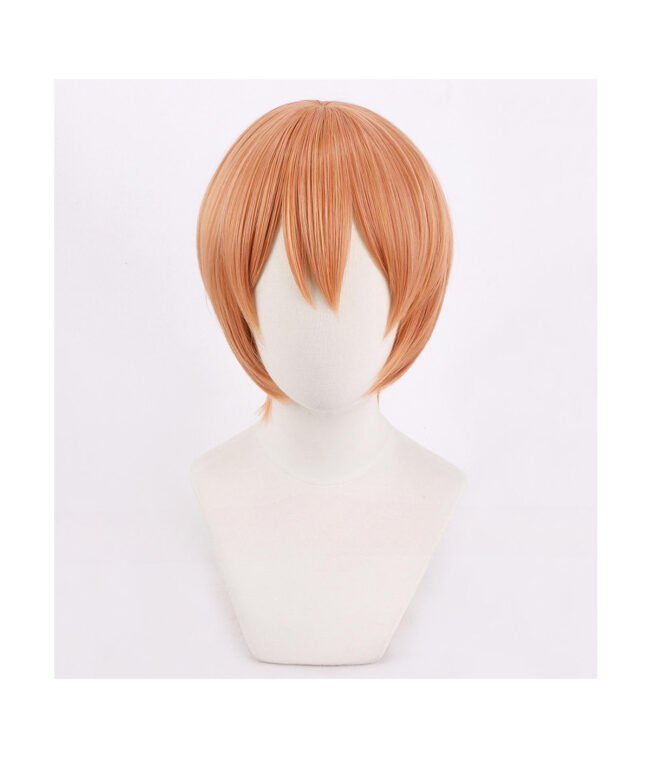 Cosplay Wig Compatible with LoveLive! Hoshizora Rin Character Wig Halloween props Suitable for role-playing Heat Resistant Stylable Multiple Bright Colors Gift for Comic Exhibition Enthusiasts Holiday
