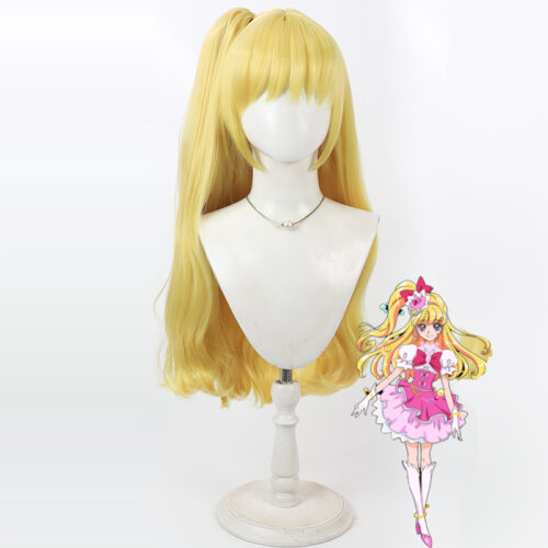 Cosplay Wig Compatible with 魔法つかいプリキュア！Asahina Mirai Character Wig Halloween props Suitable for role-playing Heat Resistant Stylable Multiple Bright Colors Gift for Comic Exhibition Enthusiasts Holiday