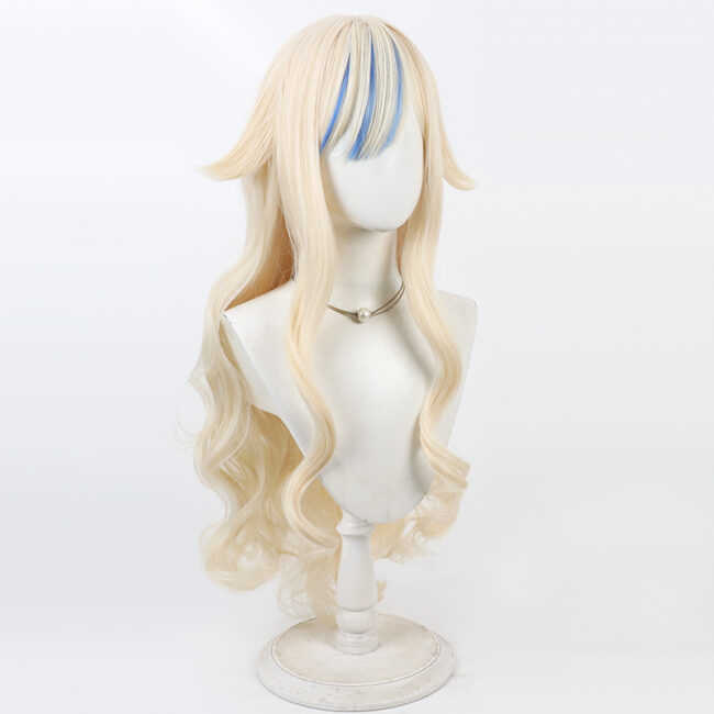 Cosplay Wig Compatible with VTuber Suzuki Hina Character Wig Halloween props Suitable for role-playing Heat Resistant Stylable Multiple Bright Colors Gift for Comic Exhibition Enthusiasts Holiday - Image 3