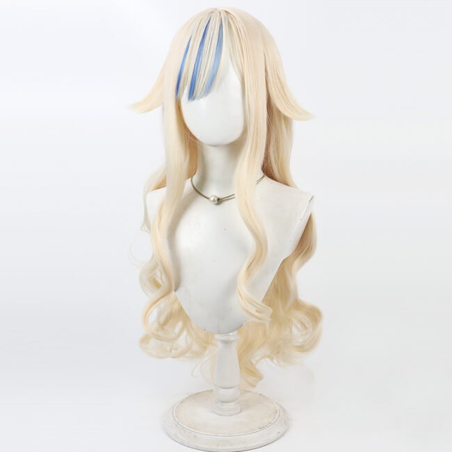 Cosplay Wig Compatible with VTuber Suzuki Hina Character Wig Halloween props Suitable for role-playing Heat Resistant Stylable Multiple Bright Colors Gift for Comic Exhibition Enthusiasts Holiday - Image 4