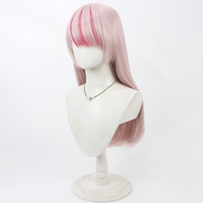 Cosplay Wig Compatible with VTuber Tanaka Hime Character Wig Halloween props Suitable for role-playing Heat Resistant Stylable Multiple Bright Colors Gift for Comic Exhibition Enthusiasts Holiday - Image 4