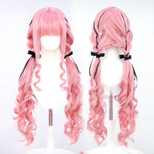 Cosplay Wig Compatible with Infinity Nikki Nikki Character Wig Halloween props Suitable for role-playing Heat Resistant Stylable Multiple Bright Colors Gift for Comic Exhibition Enthusiasts Holiday