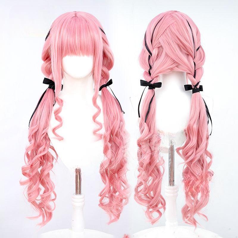 Cosplay Wig Compatible with Infinity Nikki Nikki Character Wig Halloween props Suitable for role-playing Heat Resistant Stylable Multiple Bright Colors Gift for Comic Exhibition Enthusiasts Holiday