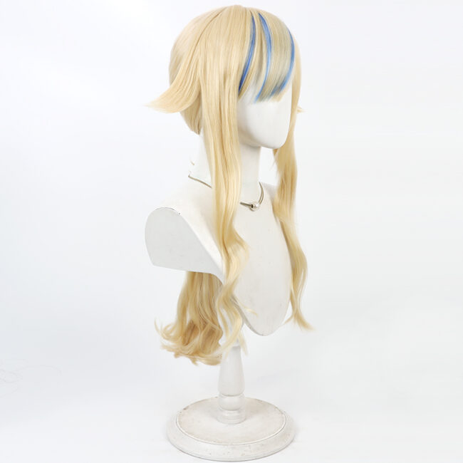 Cosplay Wig Compatible with VTuber Suzuki Hina Character Wig Halloween props Suitable for role-playing Heat Resistant Stylable Multiple Bright Colors Gift for Comic Exhibition Enthusiasts Holiday - Image 3