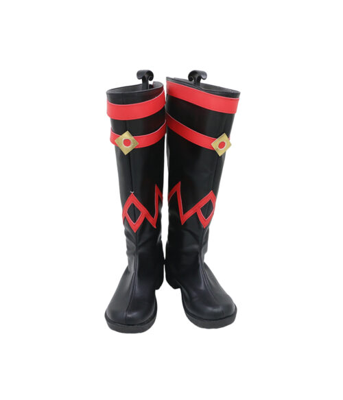 Cosplay Colorful Shoes Compatible with Genshin impact Abyss Mage Anime and Games Gift for Role Playing Enthusiasts Comic Exhibitions Parties Photography Costumes Graduation Season Dress Up