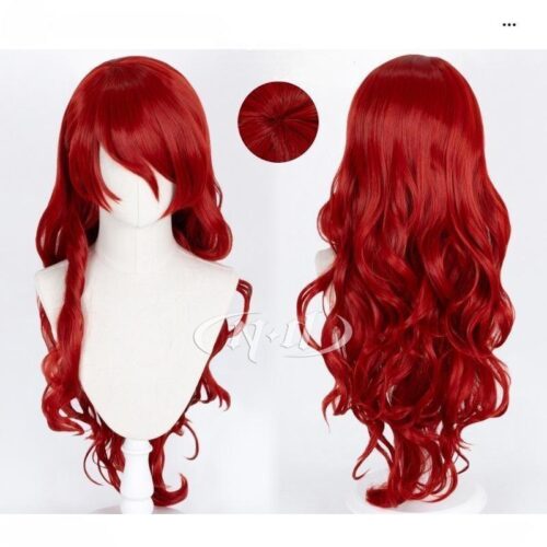 Cosplay Wig Compatible with Persona Kirijō Mitsuru Character Wig Halloween props Suitable for role-playing Heat Resistant Stylable Multiple Bright Colors Gift for Comic Exhibition Enthusiasts Holiday