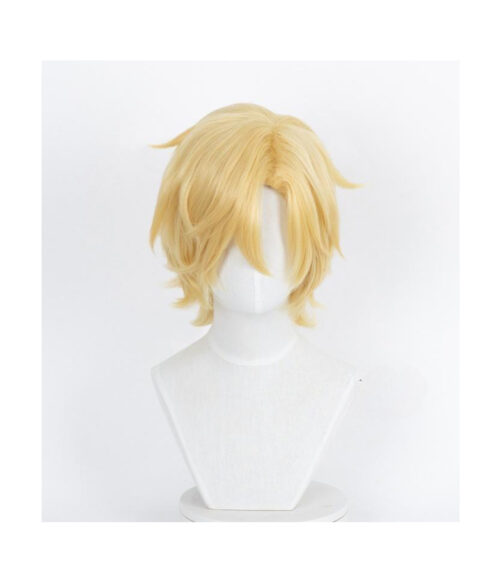 Cosplay Wig Compatible with BANANA FISH Ash Lynx Character Wig Halloween props Suitable for role-playing Heat Resistant Stylable Multiple Bright Colors Gift for Comic Exhibition Enthusiasts Holiday