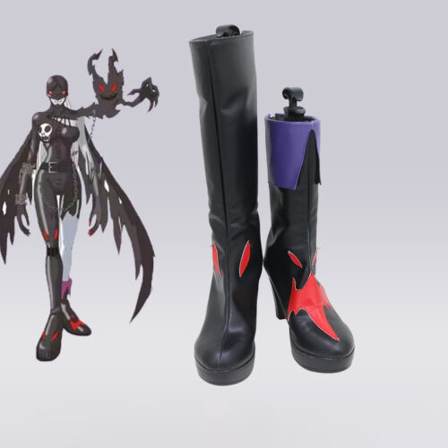 Cosplay Colorful Shoes Compatible with Lady Devimon Anime and Games Gift for Role Playing Enthusiasts Comic Exhibitions Parties Photography Costumes Graduation Season Dress Up