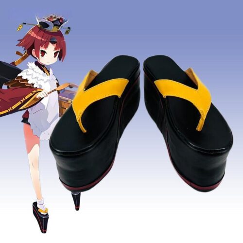 Cosplay Colorful Shoes Compatible with Fate Grand Order FGO Beni-Enma Anime and Games Gift for Role Playing Enthusiasts Comic Exhibitions Parties Photography Costumes Graduation Season Dress Up