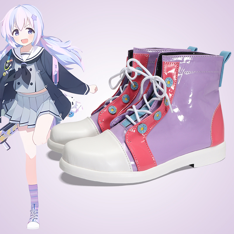 Cosplay Colorful Shoes Compatible with Blue Archive Project MX Uzawa Reisa Anime and Games Gift for Role Playing Enthusiasts Comic Exhibitions Parties Photography Costumes Graduation Season Dress Up