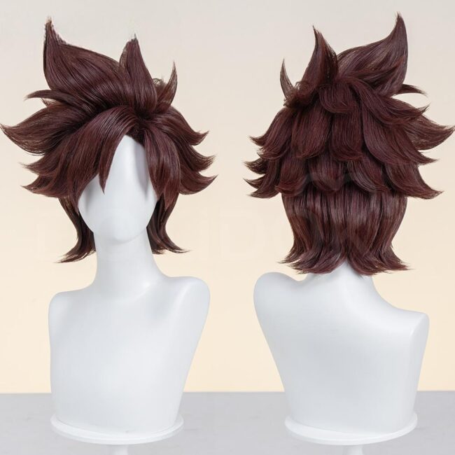 Cosplay Wig Compatible with Mashin Eiyuden Wataru 戦部ワタル Character Wig Halloween props Suitable for role-playing Heat Resistant Stylable Multiple Bright Colors Gift for Comic Exhibition Enthusiasts Holiday - Image 2
