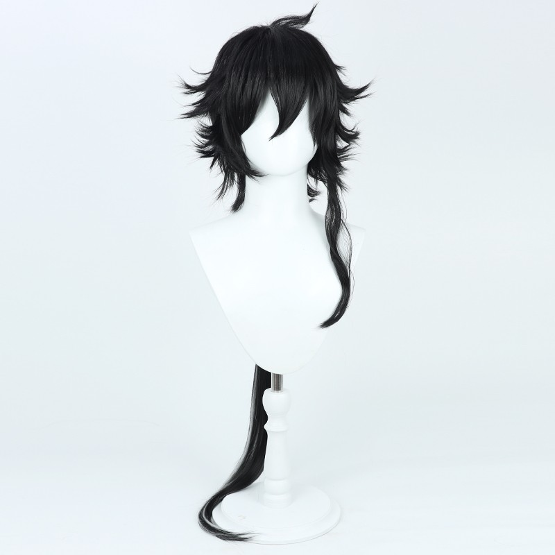 Cosplay Wig Compatible with Arknights Ebenholz Character Wig Halloween props Suitable for role-playing Heat Resistant Stylable Multiple Bright Colors Gift for Comic Exhibition Enthusiasts Holiday - Image 3