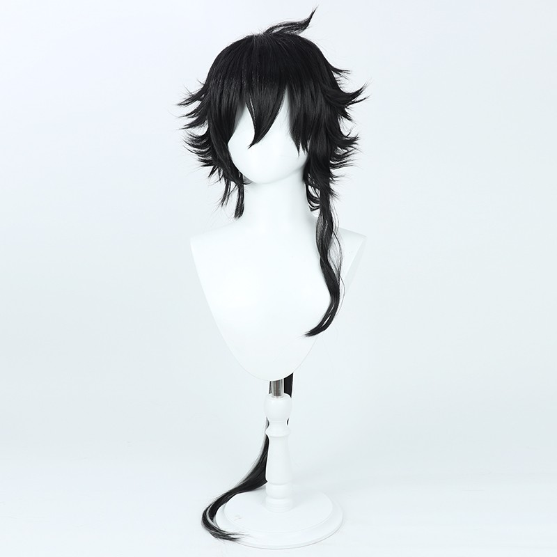 Cosplay Wig Compatible with Arknights Ebenholz Character Wig Halloween props Suitable for role-playing Heat Resistant Stylable Multiple Bright Colors Gift for Comic Exhibition Enthusiasts Holiday - Image 4