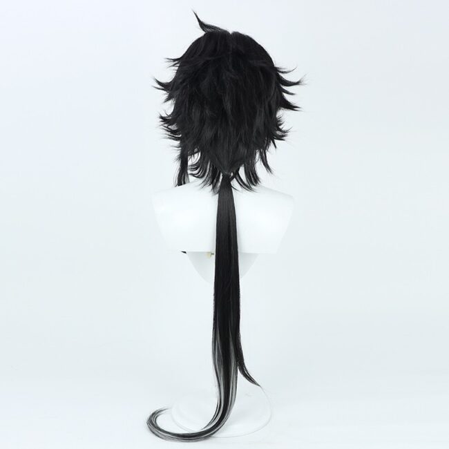 Cosplay Wig Compatible with Arknights Ebenholz Character Wig Halloween props Suitable for role-playing Heat Resistant Stylable Multiple Bright Colors Gift for Comic Exhibition Enthusiasts Holiday - Image 2