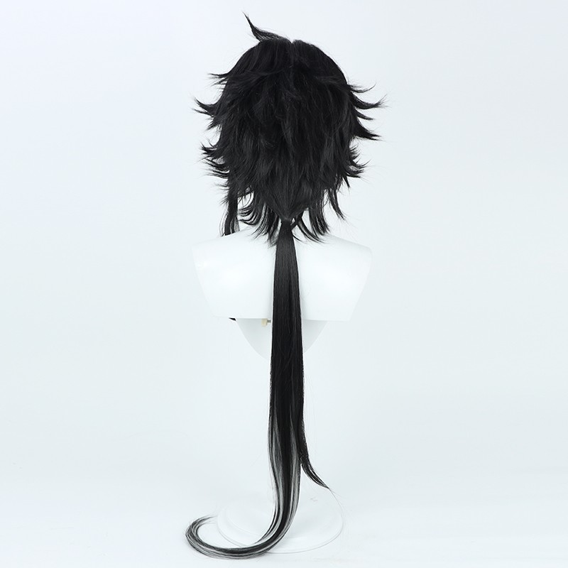Cosplay Wig Compatible with Arknights Ebenholz Character Wig Halloween props Suitable for role-playing Heat Resistant Stylable Multiple Bright Colors Gift for Comic Exhibition Enthusiasts Holiday - Image 2