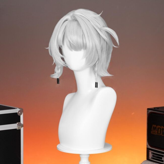 Cosplay Wig Compatible with Zenless Zone Zero Soldier 0-Anby Character Wig Halloween props Suitable for role-playing Heat Resistant Stylable Multiple Bright Colors Gift for Comic Exhibition Enthusiasts Holiday - Image 3